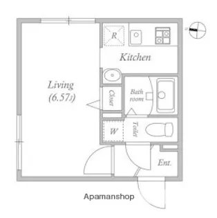 MODULOR池上【4階】の間取り