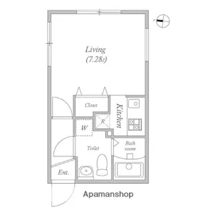 MODULOR池上【1階】の間取り