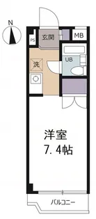 ベアハイツ【1階】の間取り