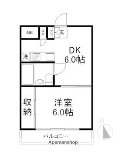 ニッポーホームズ【1階】の間取り