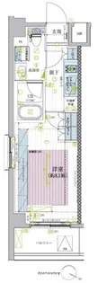ブライズ蒲田EAST【102号室号室】の間取り