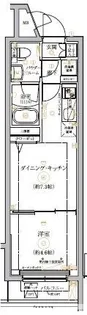 パティーナ蒲田【2階】の間取り