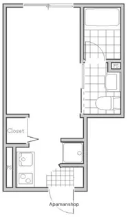 レ・スタ中延【103号室】の間取り