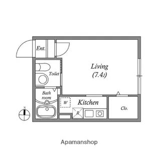 MODULOR久が原【1階】の間取り