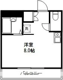 ビラ中央【3階】の間取り
