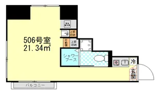 ライオンズマンション西五反田第2【5階】の間取り