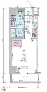 リヴシティ大森西【703号室】の間取り