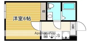 イリス羽田【103号室】の間取り