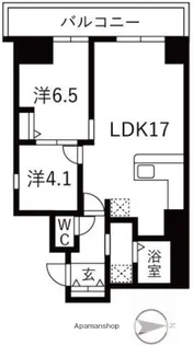 シティコート目黒4号棟【3階】の間取り