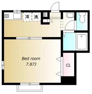 ベレーザ【101号室号室】の間取り