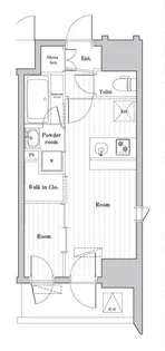 アークマーク大森町アジールコート【9階】の間取り