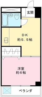 メゾン馬込【308号室号室】の間取り