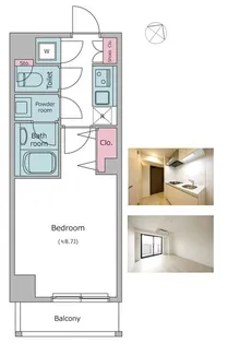 ドゥーエ西小山【2階】の間取り