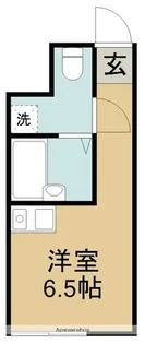 ARTZ白金台【112号室】の間取り