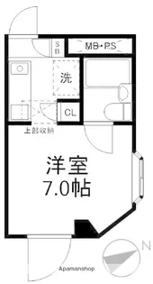 コムデ・ビュー【3階】の間取り