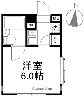 コムデ・ビュー【3階】の間取り