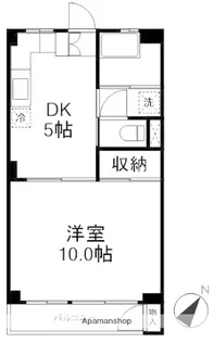 青葉マンション2号館【4階】の間取り