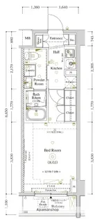 アークマーク大森町レジデンス【2階】の間取り