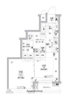 セジョリ鵜の木【3階】の間取り