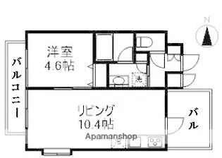 エクセレントフラッツ品川【5階】の間取り