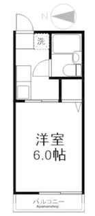 ハイムアベリア【1階】の間取り