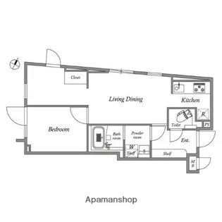 GRANPASEO碑文谷NORTH【1階】の間取り