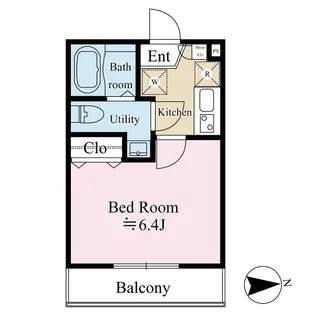 テラス戸越公園【3階】の間取り
