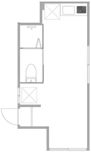イリス大森町【101号室号室】の間取り