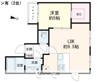 エムズ南雪谷【2階】の間取り