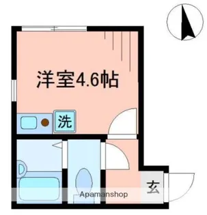 エスポワール蒲田壱番館【1階】の間取り