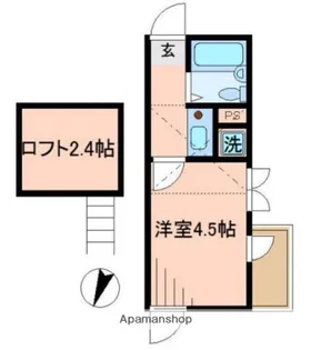 カーサ・フェリーチェ【1階】の間取り