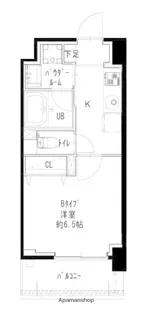 オハグランデ品川【2階】の間取り