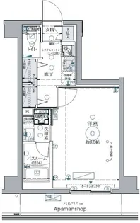 クレヴィスタ西馬込【4階】の間取り