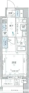 メインステージ平和島Ⅱ【9階】の間取り