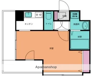プレール天王洲アイル弐番館【2階】の間取り