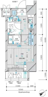 メインステージ蒲田Ⅵエグザ【11階】の間取り