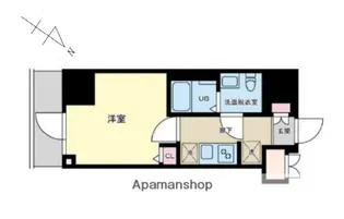 プライマル品川大森海岸【4階】の間取り