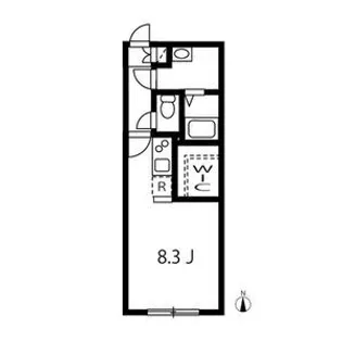 リーガランド大岡山【4階】の間取り