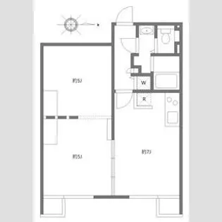 アレーロ自由が丘【4階】の間取り