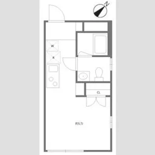 レガリア下丸子【3階】の間取り