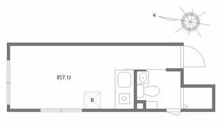 プロト大岡山【2階】の間取り