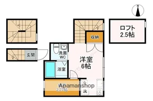 コンシェルジュ 中馬込【1階】の間取り