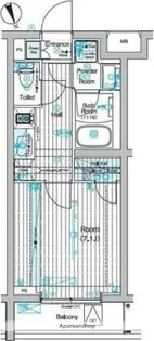 ブライズ西馬込DUE【2階】の間取り
