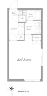 PASEO武蔵小山【2階】の間取り