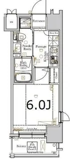 XEBEC平和島【7階】の間取り
