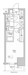 オーパスレジデンス武蔵小山【14階】の間取り