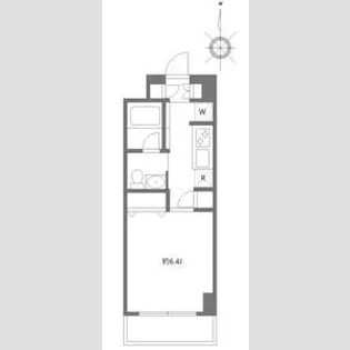 ガーデン萩中【3階】の間取り