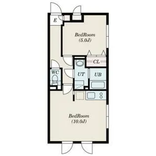 SーFORT駒沢大学【1階】の間取り