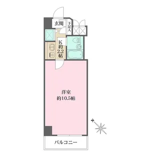 藤和赤坂コープ【4階】の間取り