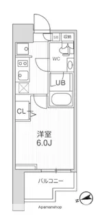 ALTERNA南大井【5階】の間取り
